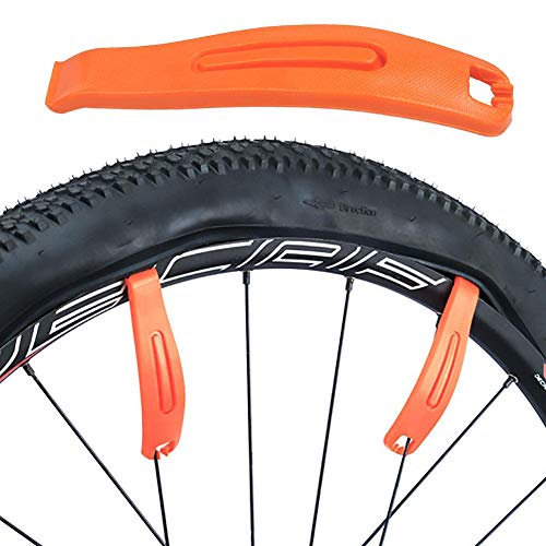 INTVN 4Pcs Palancas de neumáticos de Bicicleta Durable Fuerte Nylon Neumático de Bicicleta Crowbar Bike Tire Opener Breaker Ciclismo Herramientas de reparación de neumáticos Accesorios de Bicicleta