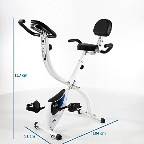 ION fitness AXEL FI022 bicicleta estática plegable con respaldo