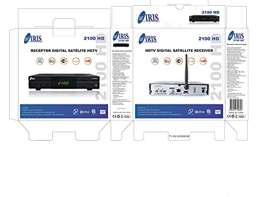 IRIS 2100 HD el Nuevo 9800 y 9850 con Las características del 2000