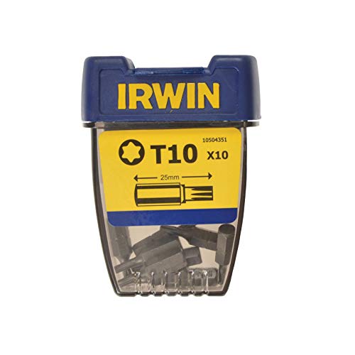 IRWIN 10504353 - Torx T20 - 1/4 pulgadas/25 mm, 10 uds.