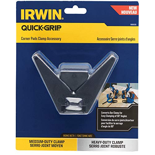 Irwin quick-grip sargento de esquina almohadillas para una sola mano Bar abrazaderas