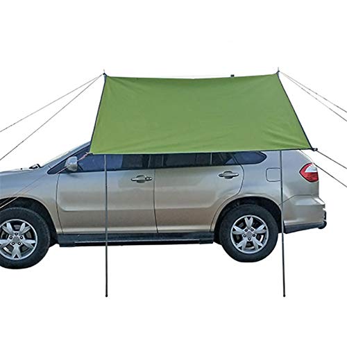 Ishine Toldo de coche,Kit de toldo para conducción,Tienda de campaña portátil,Toldo impermeable para techo de automóvil,Refugio solar,Tienda de remolque,Tiendas de techo para vehículos