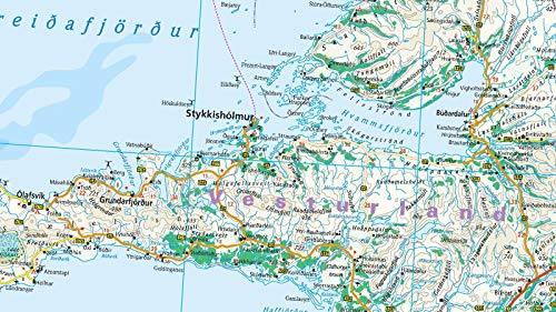 Islandia, mapa impermeable de carreteras. Escala 1:425.000. Reise Know-How.: reiß- und wasserfest (world mapping project)