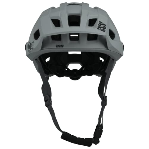 IXS Helmet Trigger Am Grey ML (58-62cm) Casco, Adultos Unisex, Negro