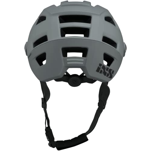 IXS Helmet Trigger Am Grey ML (58-62cm) Casco, Adultos Unisex, Negro