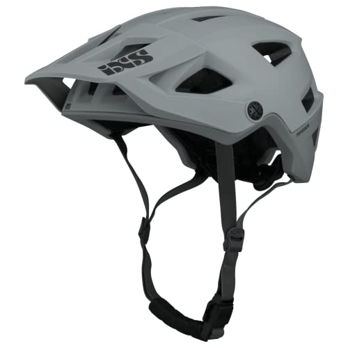 IXS Helmet Trigger Am Grey ML (58-62cm) Casco, Adultos Unisex, Negro