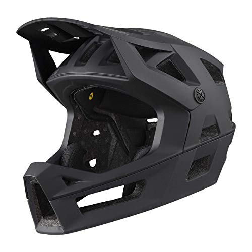 IXS Trigger FF MIPS Casco Integral para Bicicleta de montaña/E-Bike/BMX, Unisex Adulto, Negro, Large