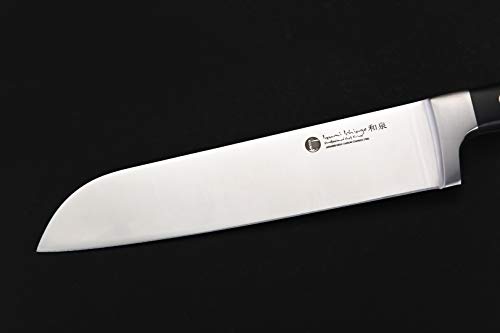 Izumi Ichiago - Cuchillos de chef profesional Chef Knives aus Japanese High Carbon Stainless Steel (cuchillos Santoku)
