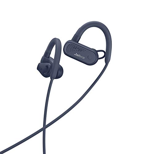 Jabra Elite Active 45e, Auriculares Deportivos Bluetooth con Protección Impermeable para Llamadas Inalámbricas y Música, Azul Marino