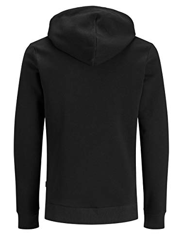 Jack&Jones NOS Hombre Jjecorp Logo Sudor Capucha Noos Sudadera con Capucha - Negro (Blackschwarz), Large