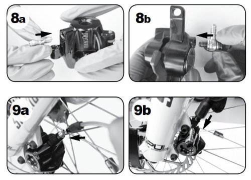 Jagwire Quick Fit Kits Mountain Pro - Set de Adaptador hidráulico para Freno de Bicicleta (Sistema de Montaje Quick-Fit)