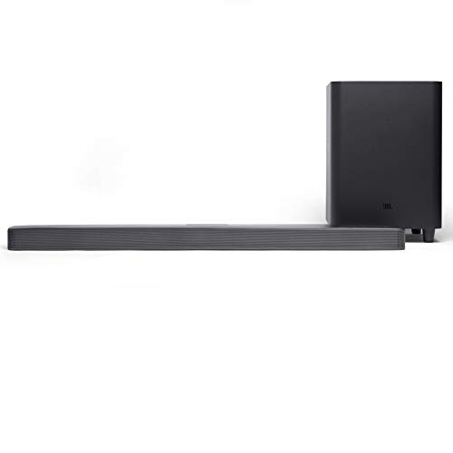 JBL BAR 5.1 SURROUND - BARRA DE SONIDO 5.1 CON SUBWOOFER, INTEGRACIÓN DE ALEXA, 5.1 CANALES, 550W, INALÁMBRICO, NEGRO