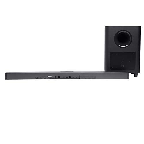 JBL BAR 5.1 SURROUND - BARRA DE SONIDO 5.1 CON SUBWOOFER, INTEGRACIÓN DE ALEXA, 5.1 CANALES, 550W, INALÁMBRICO, NEGRO