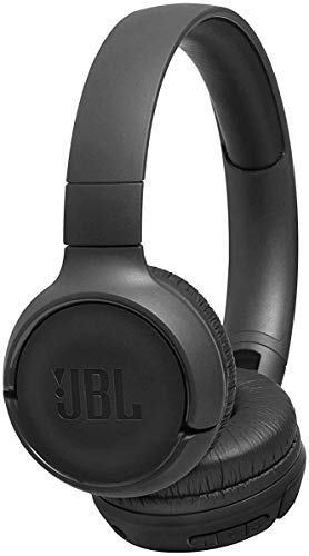 JBL Tune500BT – Auriculares supraaurales inalámbricos con conexiones multipunto y asistente de voz Google now o Siri – Batería de 16h – Negro
