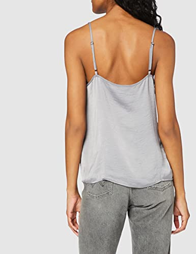 JDY Jdyappa Singlet Wvn Noos Camiseta sin Mangas, Gris (Sharkskin Detail: DTM Lace), 38 (Talla del Fabricante: 36) para Mujer