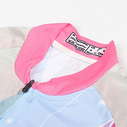 Jersey de ciclismo de verano para mujer y pantalones cortos de equitación acolchados de manga corta ropa de ciclismo trajes de secado rápido, Color 13, L