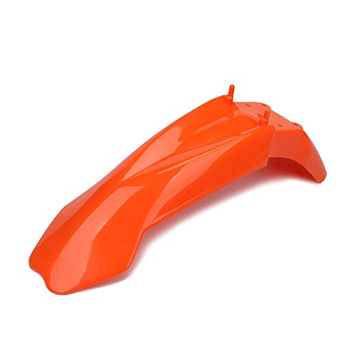 JFG RACING Kit de guardabarros de plástico para carenado de motocicleta K.T.M 50 Pit Dirt Bike, color naranja