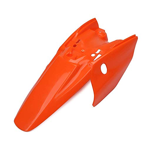 JFG RACING Kit de guardabarros de plástico para carenado de motocicleta K.T.M 50 Pit Dirt Bike, color naranja