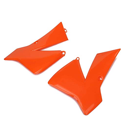 JFG RACING Kit de guardabarros de plástico para carenado de motocicleta K.T.M 50 Pit Dirt Bike, color naranja