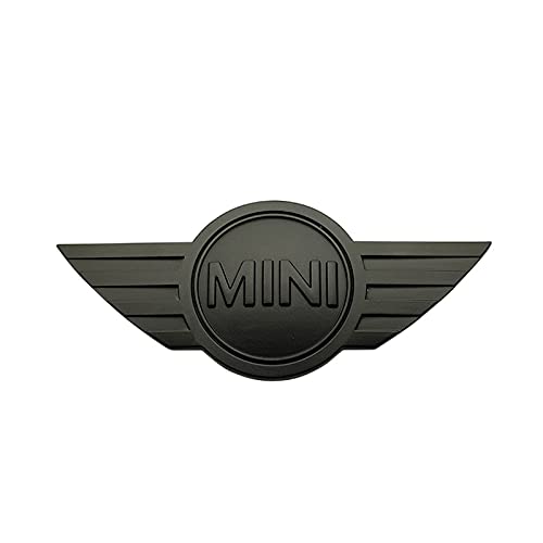 JIUHE Pegatinas de Metal de Fibra de Carbono 3D Emblema Insignia Compatible con Mini Cooper One S R50 R53 R56 R60 F55 F56 R57 R58 R59 R60 R60 Estilismo de Coche (Color Name : A)