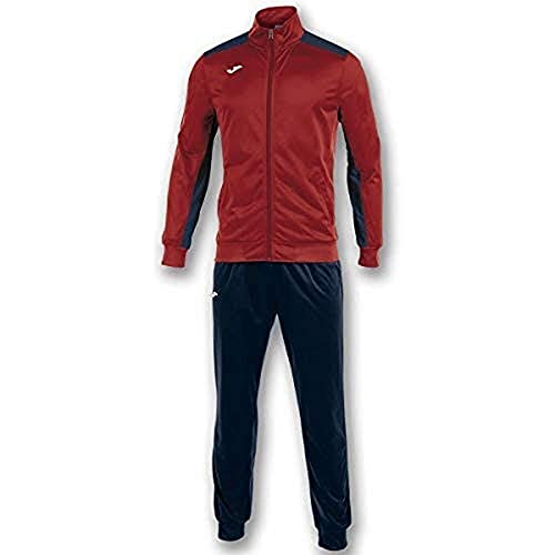 Joma Academy Chandal Caballero, Hombre, Rojo-Marino, L