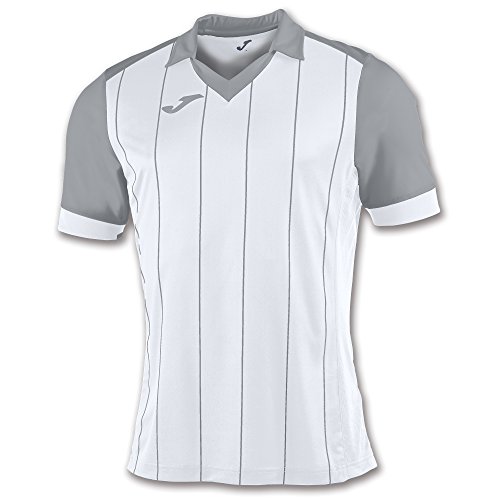 Joma Grada Camiseta de Manga Corta, Hombre, Blanco, S