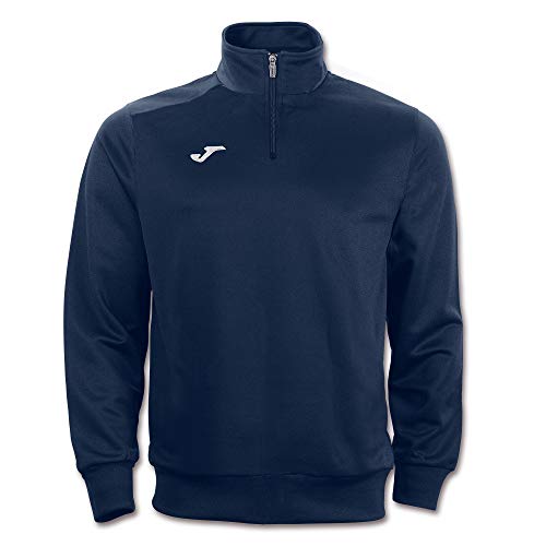 Joma Sudadera Faraon Marino Media Cremallera, Hombres, Marino-300, L