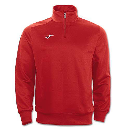 Joma Sudadera Faraon Rojo Media Cremallera, Hombres, Rojo-600, M