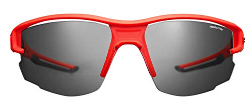 Julbo Aero - Gafas de sol para hombre, color naranja neón y negro, FR: L (talla fabricante: L)