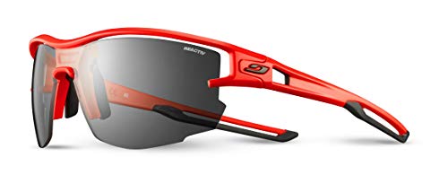 Julbo Aero - Gafas de sol para hombre, color naranja neón y negro, FR: L (talla fabricante: L)