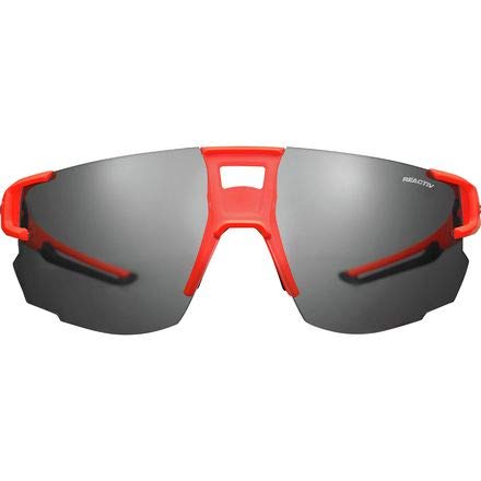 Julbo AEROSPEED - Gafas de sol para hombre, color naranja fluorescente, negro, talla XL