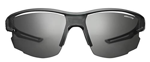 Julbo Gafas de sol Aero para hombre, color negro translúcido, talla única