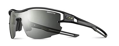 Julbo Gafas de sol Aero para hombre, color negro translúcido, talla única