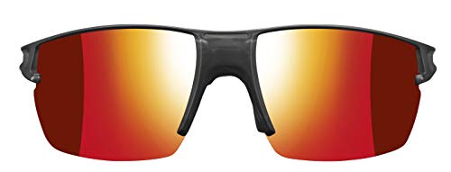 Julbo Outline - Gafas de sol para hombre, color negro translúcido/blanco, FR: M (talla fabricante: M)