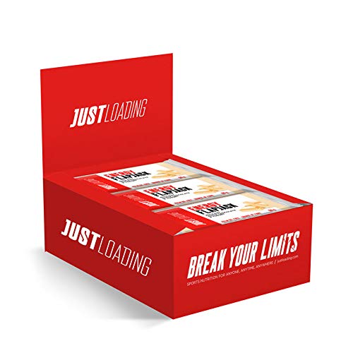 Just Loading - Flapjack Chocolate Blanco y Yogur 9 uds x 60g Barritas de avena sin aceite de palma…