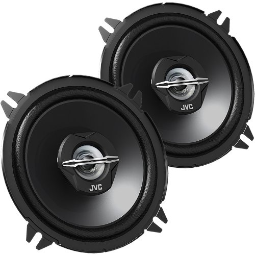 JVC CS J520X, Altavoces Coaxiales 2 Vías, Negro, Woofer 13 cm, Tweeter 2,5 cm, Profundidad de Montaje 4.35 cm