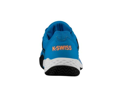 K-Swiss Aero Court Brilliant Zapatillas, Hombre, Azul/Negro/Blanco, 46 EU