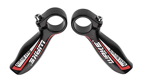 KaiYunSheng MTB Manillar Bar End Grips de Seguridad Puños 22.2MM Bicicleta de montaña Ciclismo Bicicleta Ciclo Manillar Termina Piezas de Bicicleta 2PCS