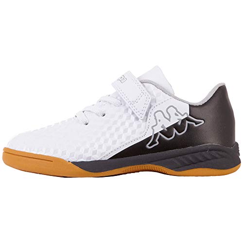 Kappa Aversa K Unisex Kids, Zapatillas para Correr de Carretera, 1011 Blanco Negro, 29 EU