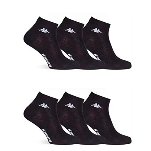 Kappa - Calcetines de deporte - para hombre Negro 42/44