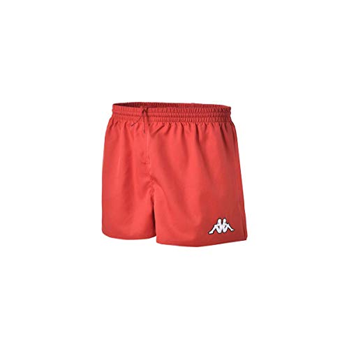 Kappa Fredo Pantalón Corto, Hombre, Rojo, 3XL