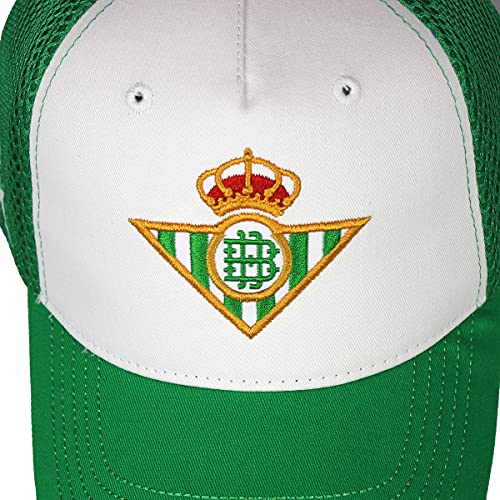 Kappa - Gorra Asety Real Betis Balompié Hombre - MAN - T59 - Verde, Blanco