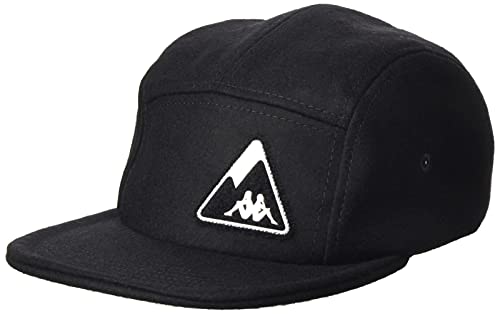 Kappa Jona Gorra de bisbol, Caviar, Talla única Unisex Adulto