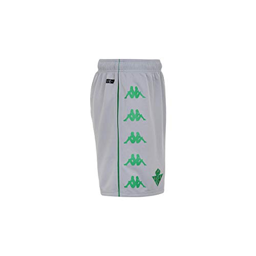 Kappa Kombat Ryder Betis Pantalón, Hombre, Gris y Verde, S