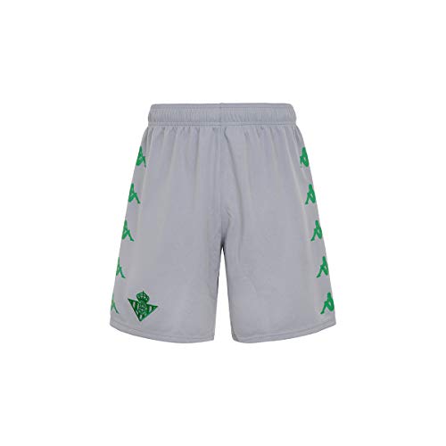 Kappa Kombat Ryder Betis Pantalón, Hombre, Gris y Verde, S