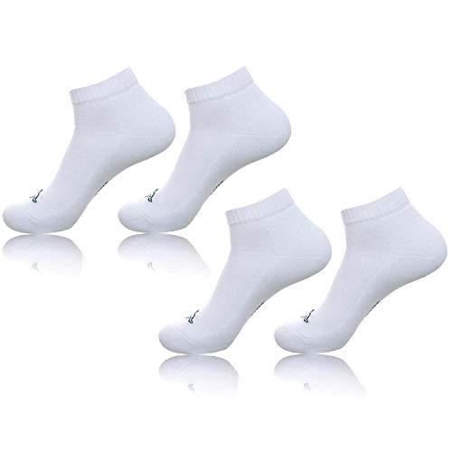 Kappa T252-1-F 35/38 Set Calcetines, 2 Pares Tobilleros Blanco, Adultos Unisex