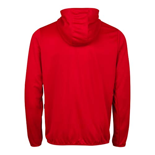 Kappa Telve Chaqueta Entrenamiento, Hombre, Rojo, L