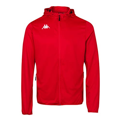 Kappa Telve Chaqueta Entrenamiento, Hombre, Rojo, L