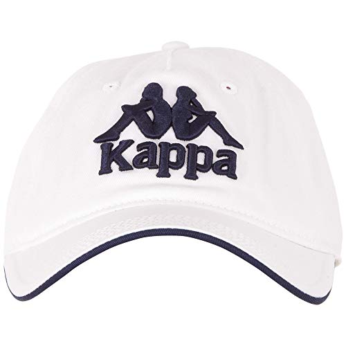 Kappa VENDO Gorra, Unisex Adulto, Blanco Brillante, Talla única