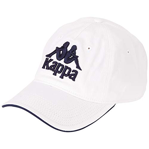 Kappa VENDO Gorra, Unisex Adulto, Blanco Brillante, Talla única